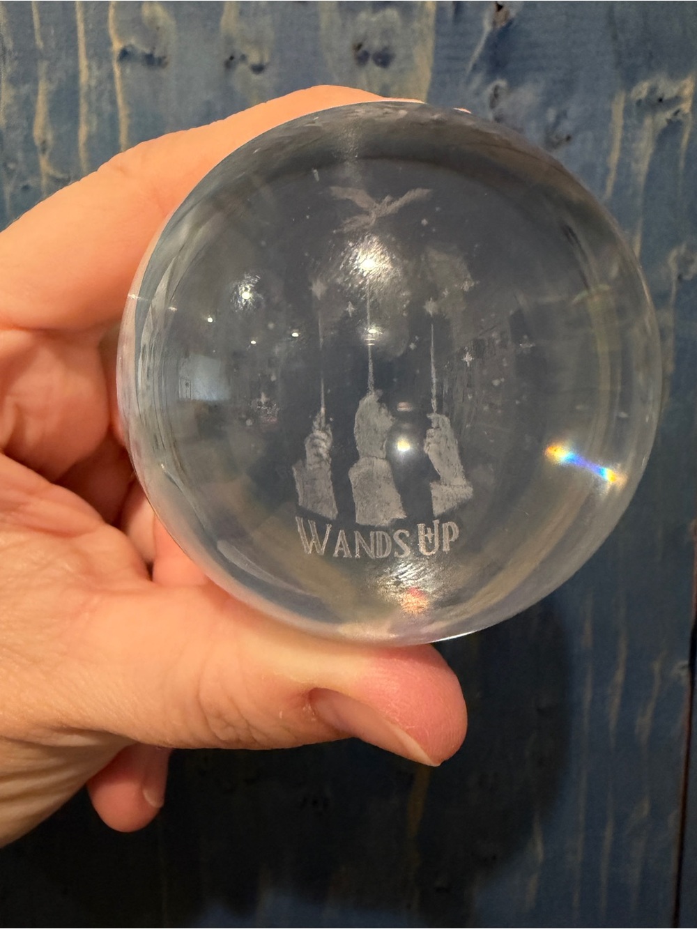 Harry Potter LitJoy exclusive “Wands Up" light up orb